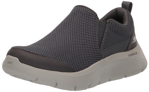 Skechers Men's Gowalk Flex-Athletic Slip-On Casual Loafer Walking Shoes with Air Cooled Foam Sneaker, Charcoal, 9