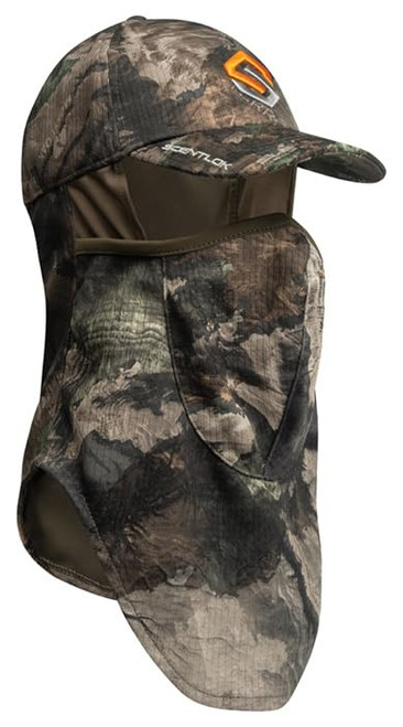 ScentLok Lightweight Ultimate Headcover, Camo Balaclava Face Mask for Hunting, Camping, and Outdoor Use, One Size (Mossy Oak Terra Outland)