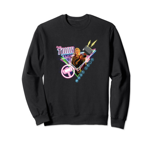 Marvel What If Party Thor Poster Sweatshirt