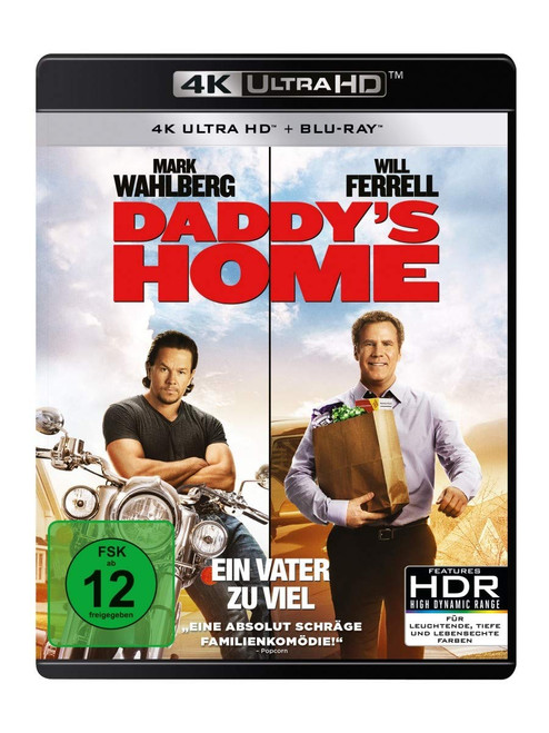 DADDYS HOME-EIN VATER ZU - MOV [Blu-ray] [2015] [4K UHD]