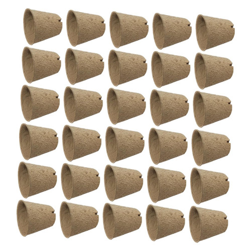 Yardwe 200 Pcs Nursery Cup Paper Starter Pots Disposable Peat Pots Plant Germination Trays Orchid Pot Seedling Peat Pots Seedling Trays Peat Plants Planting Indoor