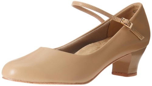 Capezio Women's Cassie Jr. Character Shoe, Caramel, 11.5