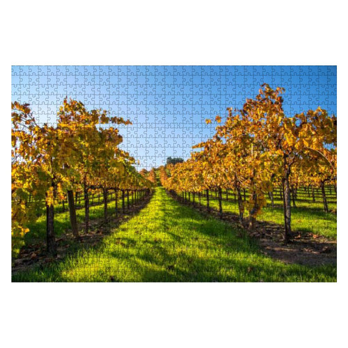 Wooden Puzzle 1000 Pieces Vineyard Fall and Clear Sky Jigsaw Puzzles for Children or Adults Educational Toys Decompression Game Wooden Puzzle 1000 Pieces Vineyard Fall and Clear Sky Jigsaw Puzzles for Children or Adults Educational Toys Decompression Game