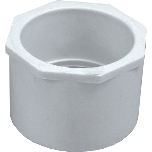 Genova Products 30292 PVC Reducing Bushing, 2-1/2 by 2'