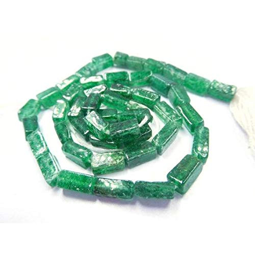 LKBEADS Green Anenturine Natural Gemstone Mm Plain Beads Square Beads 13 Inch Long Long Square Beads, Beads, Cube Beads, Square Bead,Spacer Beads, Square, Code-HIGH-44189