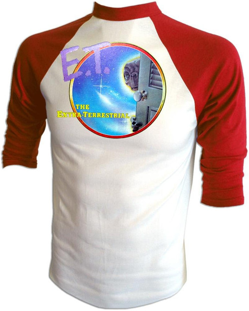 Vintage 1982 Steven Spielberg E.T. The Extra Terrestrial Promotional Jersey ET T-Shirt White