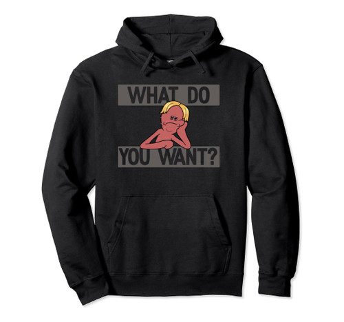 Rick and Morty S4E1 Bored Meeseeks What Do You Want Pullover Hoodie