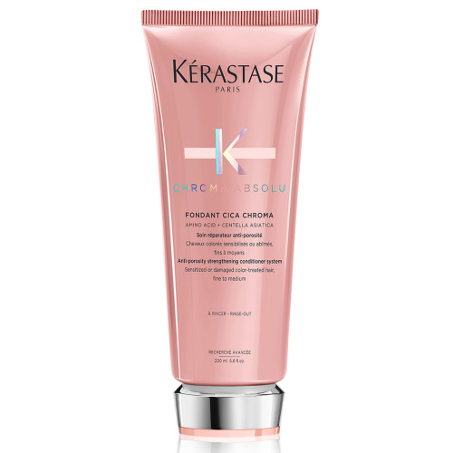 KERASTASE Chroma Absolu Cica Chroma Strengthening Conditioner | For Sensitized or Damaged Color-Treated Hair | Fine To Medium, Anti-Porosity, with Lactic Acid | 6.8 Fl Oz KERASTASE Chroma Absolu Cica Chroma Strengthening Conditioner | For Sensitized or Damaged Color-Treated Hair | Fine To Medium, Anti-Porosity, with Lactic Acid | 6.8 Fl Oz