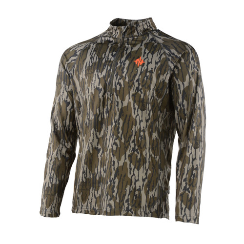 Nomad Men's Standard Transition 1/4 Zip, Mossy Oak Bottomland, 2X-Large