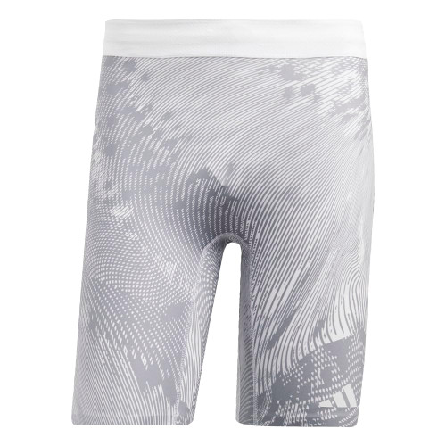 adidas Men's Standard Adizero Saturday Short Tights, Grey/Dash Grey/White, Medium