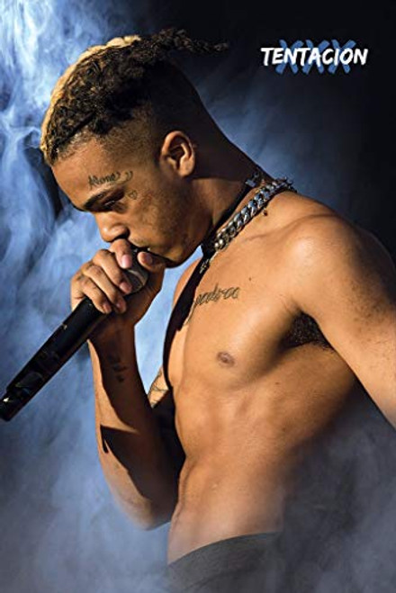 777 Tri-Seven Entertainment Xxxtentacion Poster Rapper Music Wall Art Large Print (24x36), Multi-Color