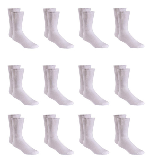 NY Lingerie Multi Pack Fox River Men`s Rugged Medium weight Crew Socks
