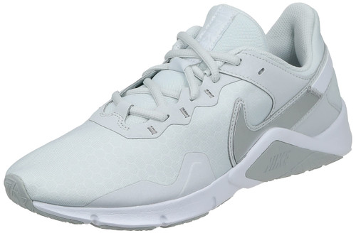 Nike Womens Legend Essential 2 Running Trainers, Photon Dust/Metallic Silver, 6 M US