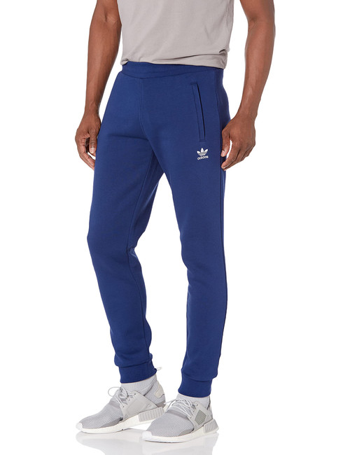 Adidas Originals Men Trefoil Essentials Pants, Night Sky, Medium Adidas Originals Men Trefoil Essentials Pants, Night Sky, Medium