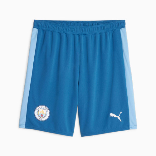 PUMA Men's Manchester City Shorts (as1, Alpha, l, Regular, Regular) Blue