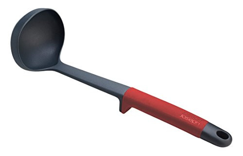 Joseph Joseph 10466 Elevate Ladle Nylon with Integrated Tool Rest, Red