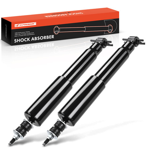 A-Premium Set of 2 Front Strut Shock Absorber (RWD) Compatible with Chevy Silverado 1500 1999-2007, Silverado 1500 Classic 2007 & GMC Sierra 1500 1999-2006, Sierra 1500 Classic 2007, Replace# 344380