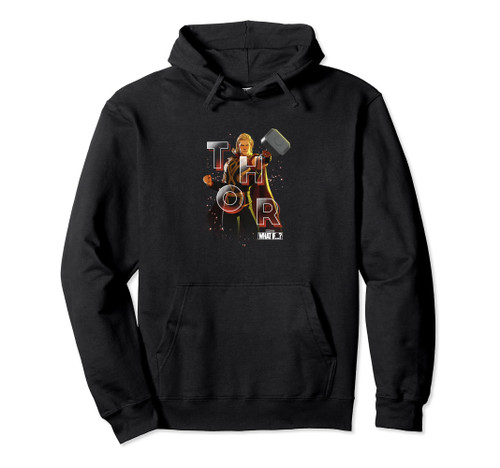 Marvel What If Thor Galactic Poster Pullover Hoodie