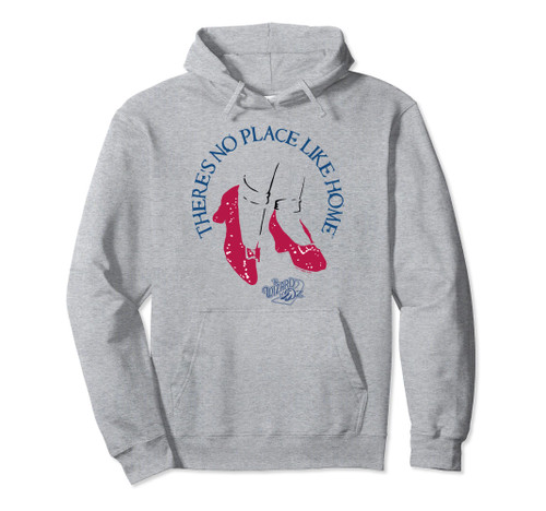 The Wizard of Oz Ruby Slippers No Place Like Home Vintage Pullover Hoodie