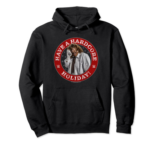 WWE Mankind Have Hardcore Holiday! Pullover Hoodie