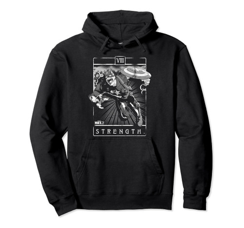 Marvel What If Captain Zombie Tarot Card Pullover Hoodie
