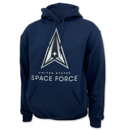 Armed Forces Gear United States Space Force Logo Hood (Navy)(XX-Large)