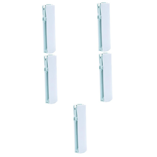 Cabilock 5pcs Folding Hanger Laundry Drying Rack Collapsible Space Saving Laundry Hangers Socks Drying Rack Foldable Hangers Collapsible Clothing Rack Portable Plastic Suitcase Travel