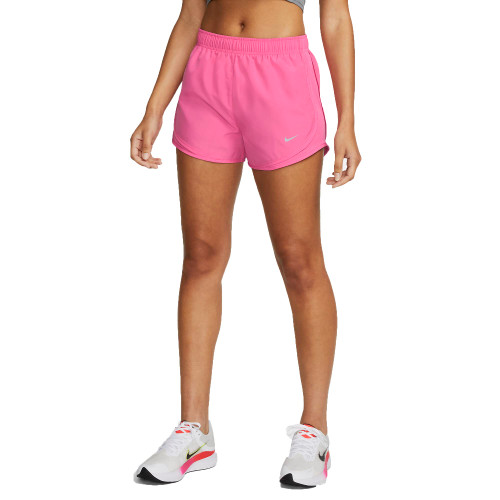 Nike Tempo Dri-Fit Women's Brief-Lined Running Shorts (as1, Alpha, m, Regular, Regular, Pinksicle/White)