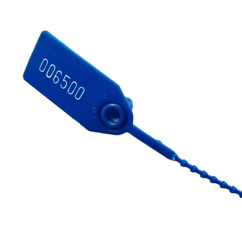 Plastic Tamper Seals Numbered Tags Security Seal Waterproof Tag Zip Ties Pull Tight Lock 9.84" Pack of 500 pcs Navy Blue