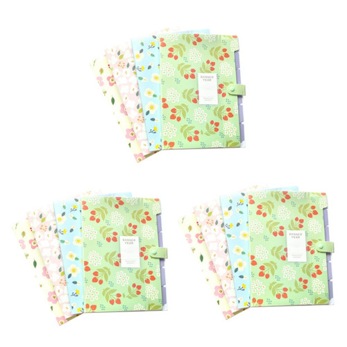 Ciieeo 12 Pcs A4 File Folder File Organizer Pocket Folder Accordion File Folder Accordion Document Organizer A4 Paper Holder Accordian Folder File Storage Folder Divider Letter
