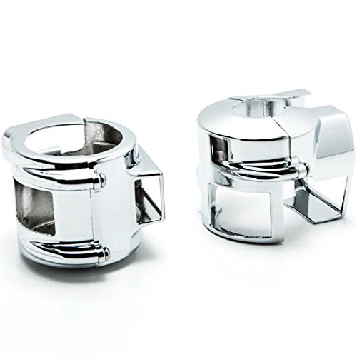 Krator CSH004 Handlebar (Honda VT 600 VLX / 750 Spirit/ACE / Aero/VTX 1300 Custom Chrome Switch Housing Cover Kit)