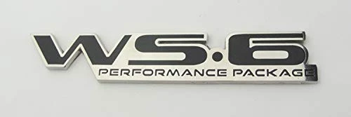 Pontiac Firebird Trans Am WS6 Rear Bumper Badge Emblem BLACK