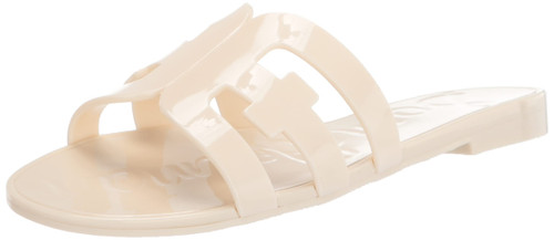 Sam Edelman Women's Bay Sandal, Modern Ivory Jelly, 8