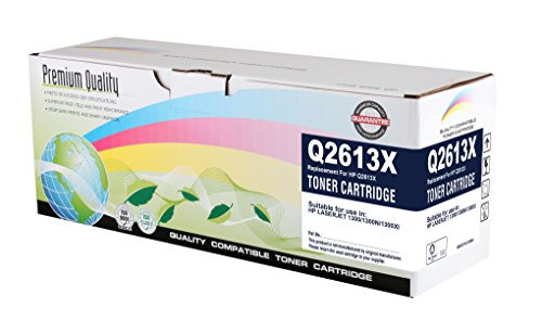 Print Rite Black Toner Cartridge Compatible with The HP (HP 13X) Q2613X