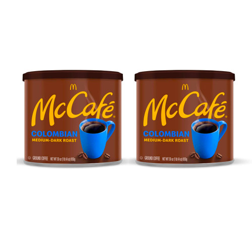 McCafe Colombian Medium Dark Roast Ground Coffee (30 oz) pack of 2 McCafe Colombian Medium Dark Roast Ground Coffee (30 oz) pack of 2