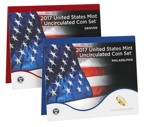 2017 Various Mint Marks US Mint 2017 US MInt Set Sealed 20 Coin New Set Perfect Uncirculated