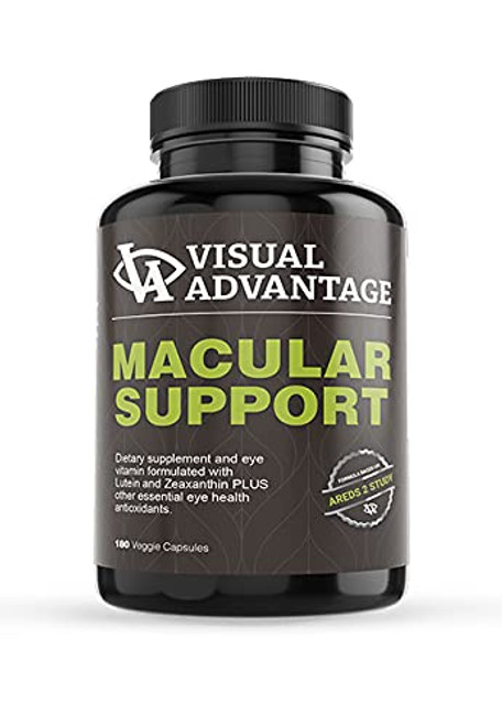 Macular Support Formula for Eye Health - 180 Count - Based on The AREDS 2 Study - for Age Related Macular Eye Health (AMD) - Eye Vitamins Macular Support Formula for Eye Health - 180 Count - Based on The AREDS 2 Study - for Age Related Macular Eye Health (AMD) - Eye Vitamins