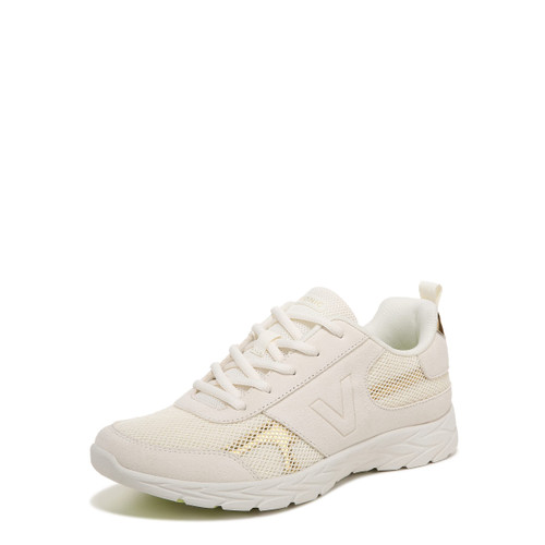 Vionic Women's Brisk Avaiate Walking Sneaker- Supportive Active Sneaker That Includes an Orthotic Insole and Cushioned Outsole for Arch Support, Marshmallow 6.5 Wide