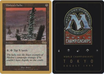 Magic The Gathering - Mishra39;s Helix - World Championship Deck Singles