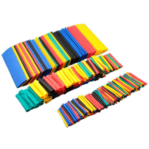 164 Pcs Heat Shrink Tube Kit Insulation Sleeving Electrical Wire Assortment Kit With For Case Shrink Ratio 2: Wire Shrink Wrap Kit Tubing Waterproof Heavy Duty