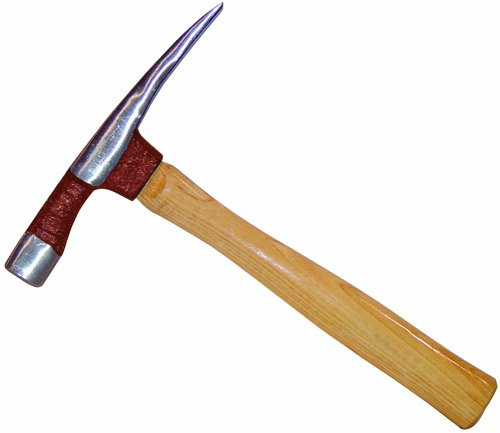 Bon 21-358 24-Ounce Forged Steel Head Brick Hammer with Wood Handle