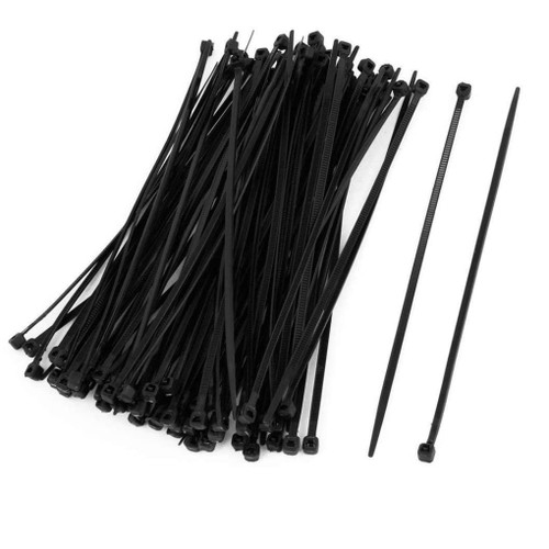Cable Tie Nylon Zip Wrap Ties 150x2mm Electrical Self Locking Fastener Black 100PCS fastener