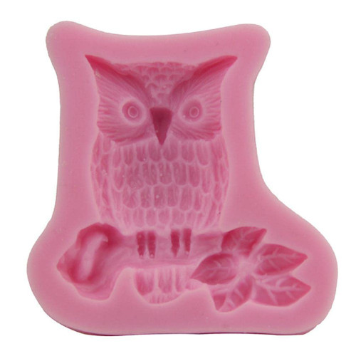 Silicone Molds Owl Shape Chocolate Moulds Mousse Mould Cake For Fondant Biscuit Baking For Baking Lover Silicone Fondant Mold