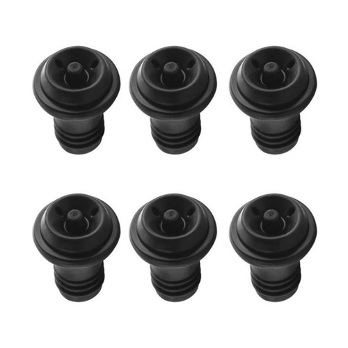 Wine Bottle Stoppers Silicone Beverage Bottle Sealer Reusable Wine Outlet Cap 6PCS Cork Wine Bottle Stoppers Silicone Beverage Bottle Sealer Reusable Wine Outlet Cap 6PCS Cork