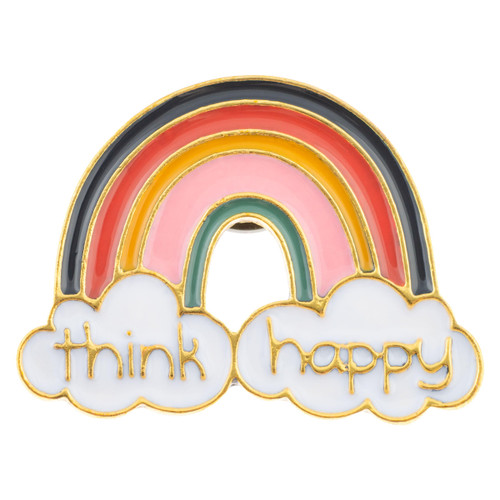 Karma,Enamel Pins, Cute Enamel Pins for Backpacks, Jackets, Hats and Bags, Rainbow