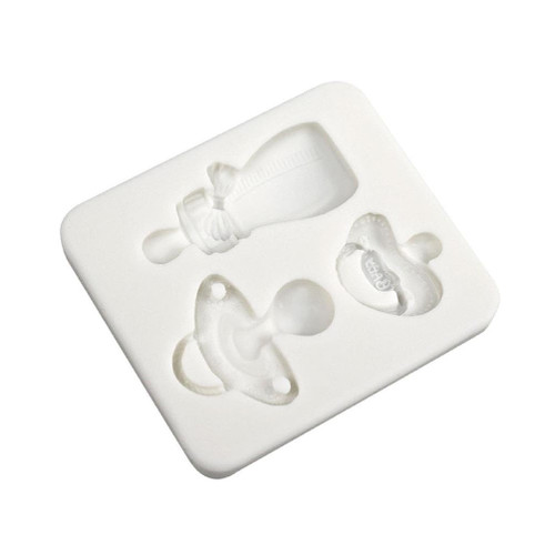 Baby-Bottle Silicone Molds Nipple Cake Fondant Mold For Chocolate Fondant Mold Epoxy Resin Mold DIY Craft Cake-Decor Fondant Mold Chocolate Mold Cake Decorating Tools