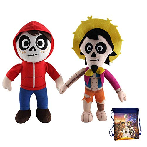 Muzboo Coco Plush Toy-Miguel Rivera and Hector Stuffed Toys.