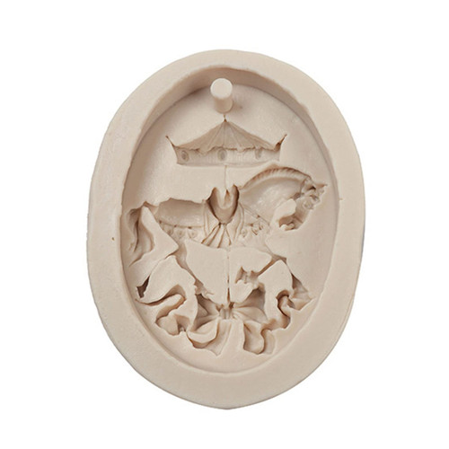 Carousels Silicone Mold Chocolate Candy Clay Mold For Diy Dessert Crystal Mold Handmade Cupcake Decor Baking Tool Cake Baking Tools