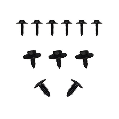 C6 Spoiler Lower Front Spoiler Complete 11 Piece Mount Hardware Kit Fits: 05 through 13 Corvettes