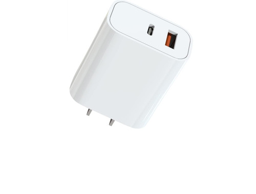 USB C Charger, 25W PD Dual Port PD iPhone Fast Charger with PPS Type C Wall Charger Adapter Block Compatible with iPhone 13/12/11 Pro Max, Mini, Pro/XR/iPad Samsung Galaxy S21, Note 20 Pixel 6